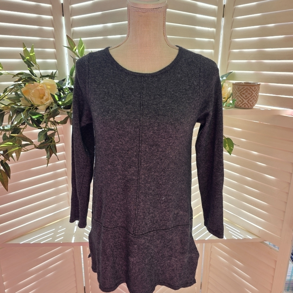 Charcoal Long Sleeve Women's Top
